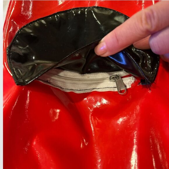 Kidorable Kids Ladybug Raincoat Hooded Jacket Red Black Polka Dot Size Girls 4T - Picture 12 of 16